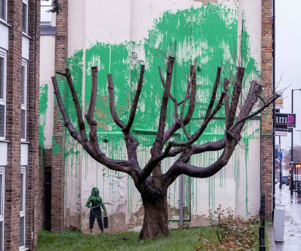 Banksy Tree